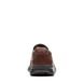 Clarks Comfort Shoes - Brown leather - 315668H COTRELL FREE